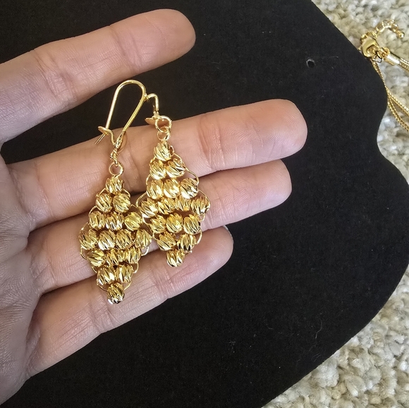 21 kgp Dubai Elegant Gold Jewelry Set - Picture 10 of 12